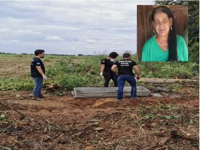 Corpo encontrado em Sinop pode ser de idosa desaparecida em Guarantã