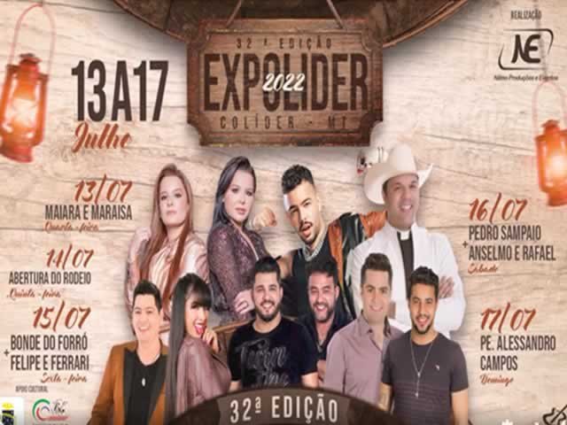 Expolíder esse ano será terceirizada e destaca os artistas da festa.