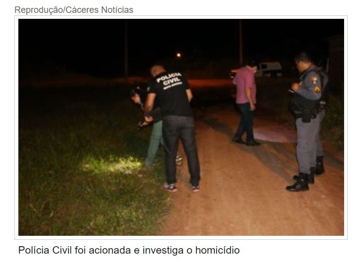 Homem é encontrado morto em matagal no interior de MT