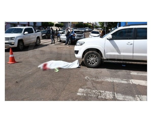 Idoso morre atropelado ao atravessar faixa de pedestre