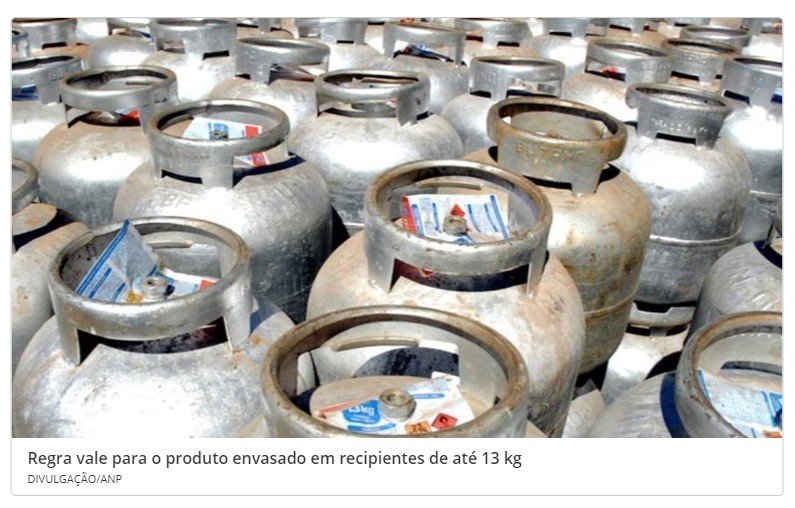 Governo zera alíquota de impostos de importação sobre gás de cozinha