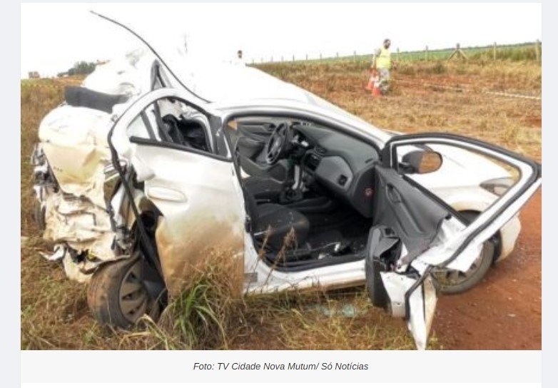 Mulher morre e outros três ficaram feridos em acidente na BR-163