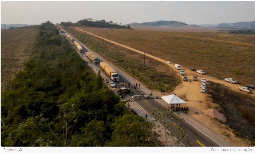 GARIMPEIROS VÃO INTERDITAR A BR-163 NO PARÁ A PARTIR DA MEIA-NOITE