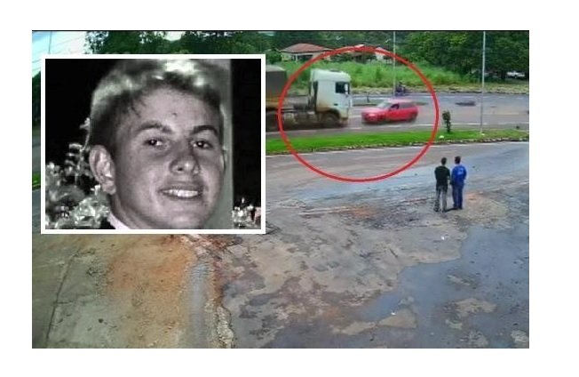 Passageiro morre em batida frontal de carro de passeio com carreta