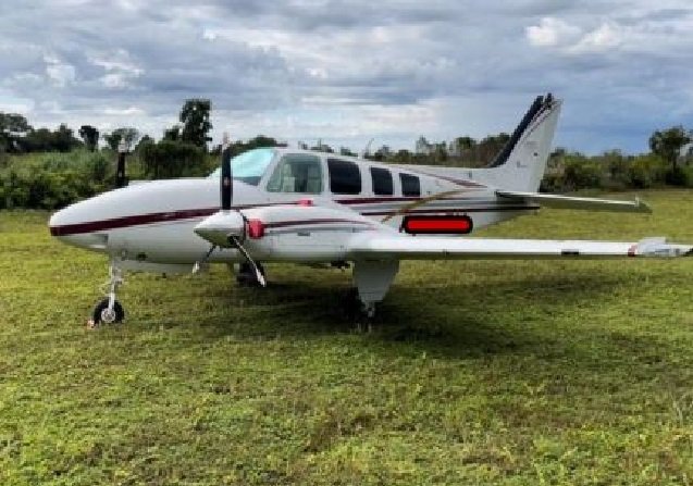 Polícia apreende em MT avião usado para transportar drogas