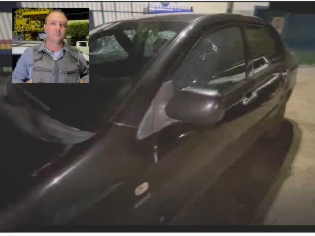Assaltante em Colíder leva tiro nas nadegas após trocar tiros com a polícia, e fazer roleta russa em vítima.(Vídeo)
