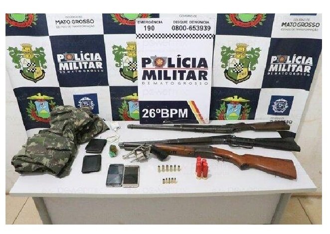 Homens armados invadem propriedade rural, botam funcionários pra correr e tomam posse do local