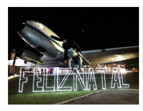 Iluminação e decoração garantem clima natalino em Alta Floresta