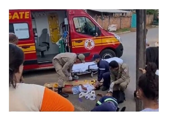 Criança é atropelada por moto na frente de escola em MT