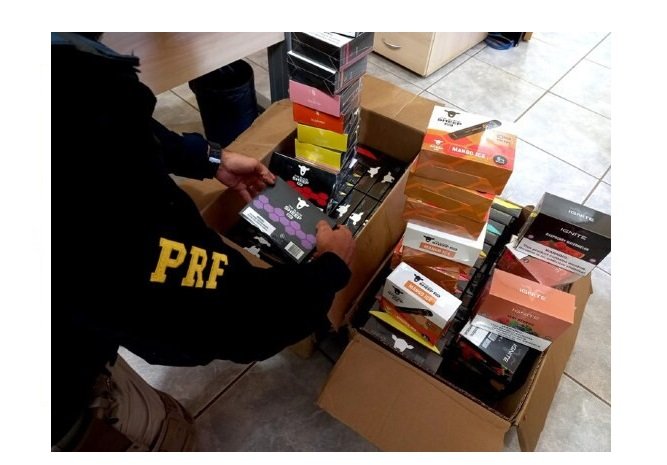 Mais de mil unidades de cigarro eletrônico são retiradas de circulação