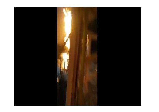 Homem é preso após atear fogo na própria casa em MT