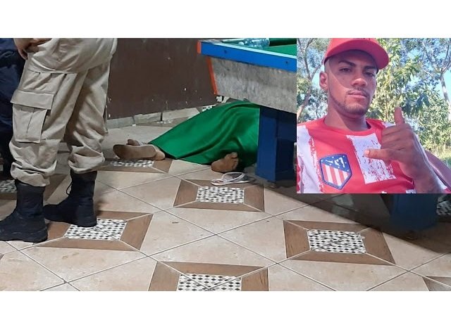 Homem é executado a tiros em bar de MT