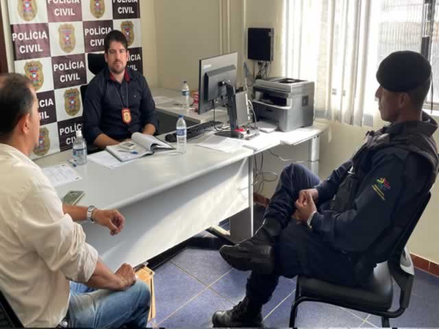 Membros do CONSEG de Colíder se reúnem com o novo Delegado Breno. (Vídeo)