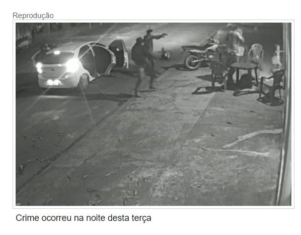 Bando chega em carro e mata dois em frente de residência; vídeo