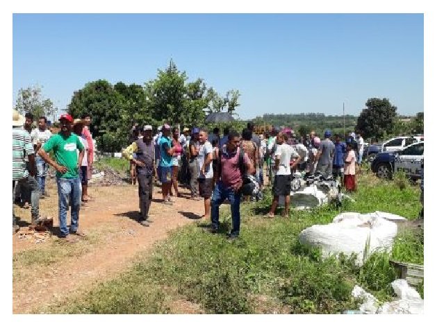 Cerca de 150 famílias são despejadas de ocupação em MT