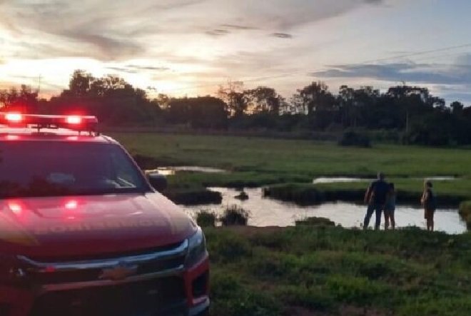 Idoso falece vítima de afogamento em propriedade rural