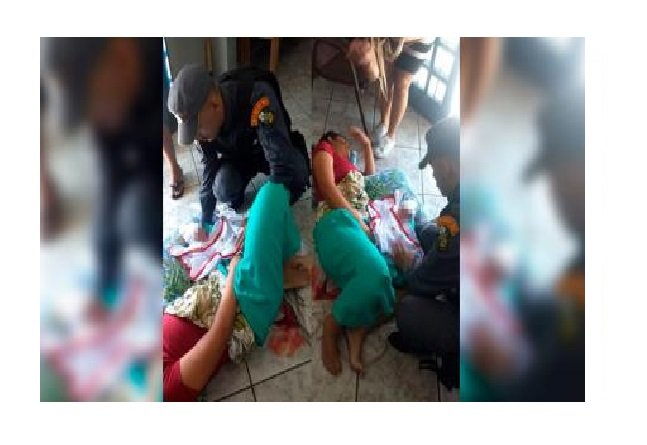 Gestante dá à luz a uma menina em base da PM; veja vídeo