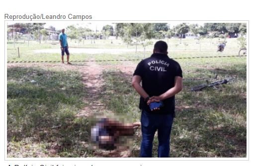Corpo de homem é encontrado nos fundos de escola em MT