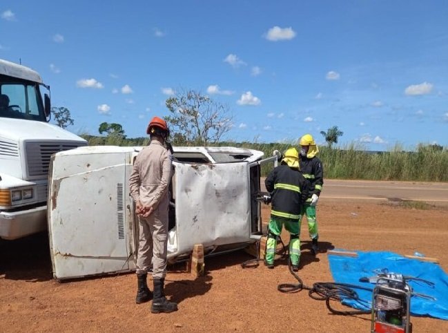 Via Brasil e Bombeiros realizam Operação Simulada na MT-320