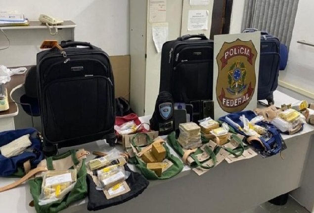 PF apreende 77 kg de ouro em SP; parte foi extraída em MT