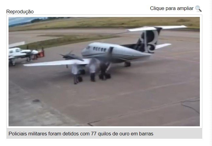 Policiais estão entre bandidos que transportavam R$ 23 milhões em barras de ouro