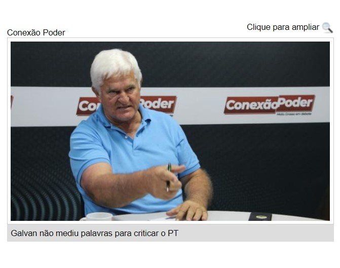Galvan diz que PT ‘saqueou’ o Brasil: ‘Corrupção, incompetência e retrocesso’