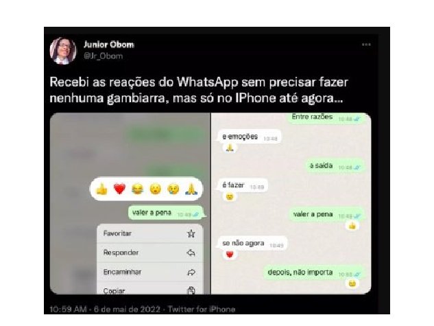 WhatsApp libera reações com emojis para usuários
