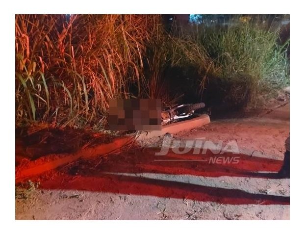 Operador de máquinas morre ao sofrer queda de moto em MT
