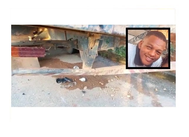 Motociclista morre ao bater na traseira de caminhão parado