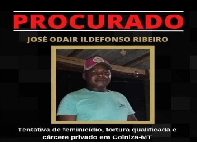 Homem que agrediu brutalmente e mutilou companheira é preso em meio à floresta com bebê de 09 meses e mais duas crianças