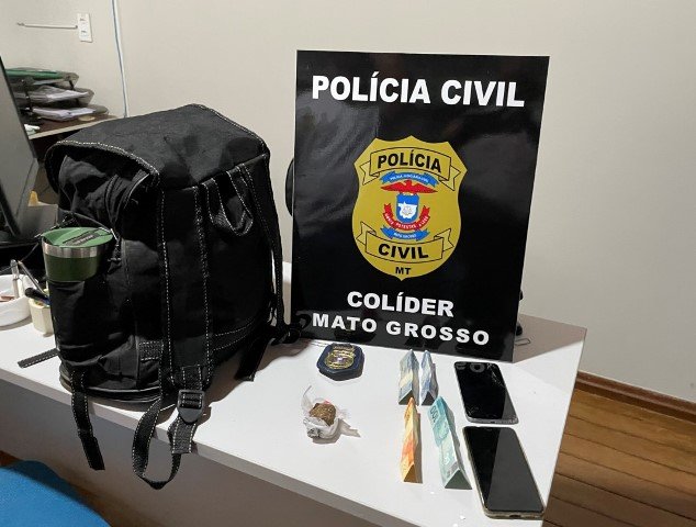 Equipe da PJC de Colíder prende dois por Trafico dentro do terminal rodoviário de nossa cidade. (Vídeo)