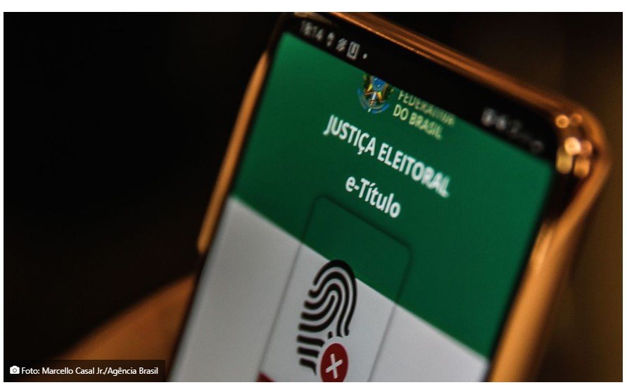 Usuários do app e-Título receberão informações oficiais sobre eleições