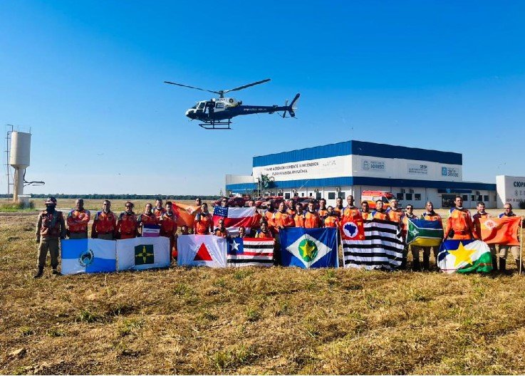 Ciopaer capacita militares do Corpo de Bombeiros de Mato Grosso e outros seis Estados