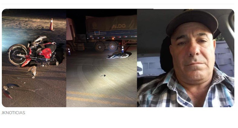 Homem morre após bater moto em carreta na MT-242