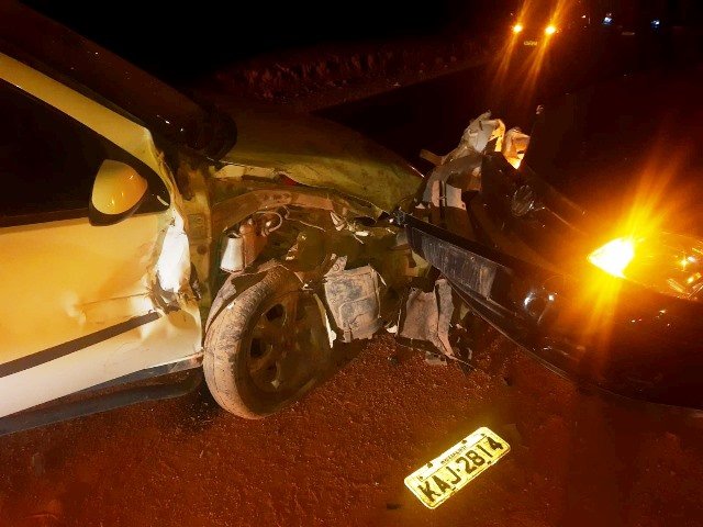 Seis pessoas ficam feridas em acidente de trânsito na MT-208 em Carlinda (fotos)