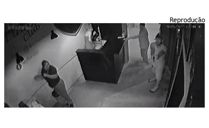 Câmera flagra tiros que mataram 2 em boate de Sinop; suspeito também foi morto