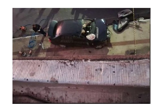 Acidente com Corolla mata jovem e deixa 4 feridos