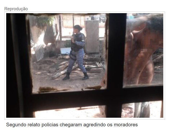 Morador de comunidade é preso e pastora critica ação da PM