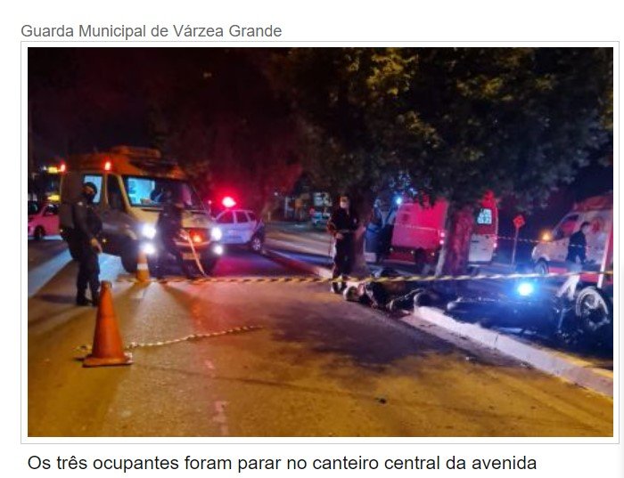 Moto com três ocupantes bate em árvore e duas pessoas morrem