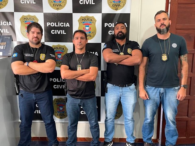 Delegado Breno Houly de Colíder e investigadores destacam os casos de estelionatos em nossa cidade.