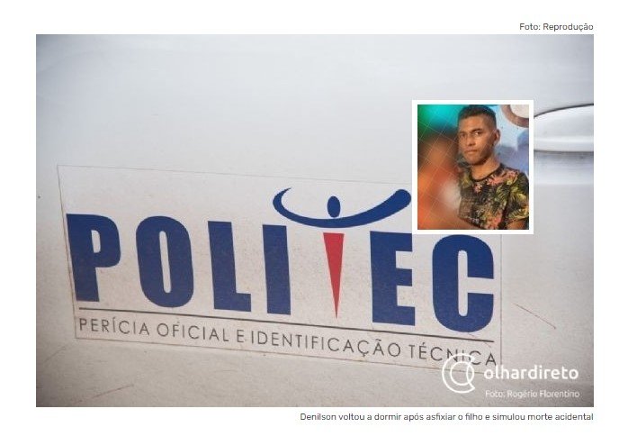 Laudo aponta que pai usou mãos para asfixiar filho de um ano e bateu cabeça do bebê em balcão