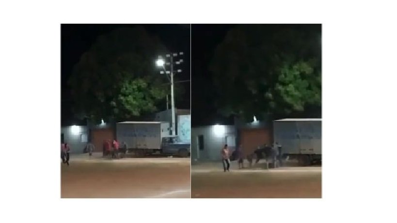 PM é chutado, socado e apedrejado em campo de futebol