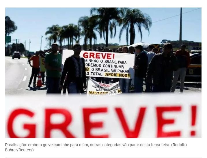 "Herança" da greve dos caminhoneiros em Mato Grosso resulta no atraso da entrega de adubos que impacta agora no plantio