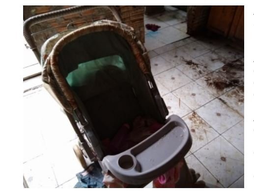 PM resgata seis crianças vivendo em meio a situação de calamidade e abandonas pela mãe