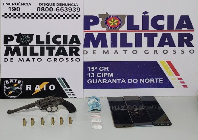 Equipe RAIO da PM prende 6 pessoas que planejavam cometer crimes na cidade.