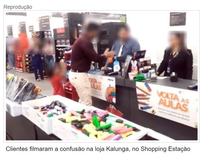 Homem surta em loja, bate boca e chama mulher de 'animal'