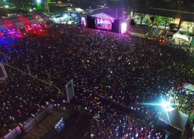 Ladrões se aproveitam de shows lotados para fazer arrastões