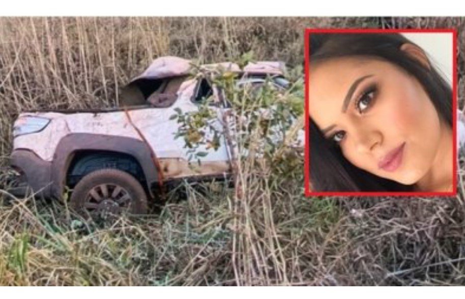Mulher morre após noivo capotar picape em rodovia estadual de MT