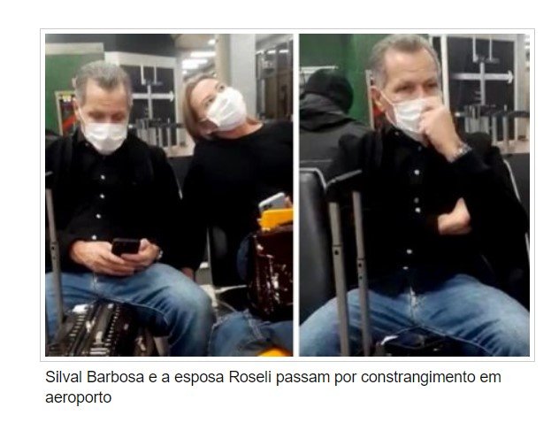 'Climão' no aeroporto