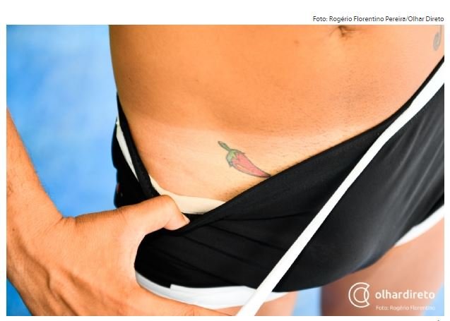 Nova febre, bronzeamento masculino com fita isolante chega a Cuiabá